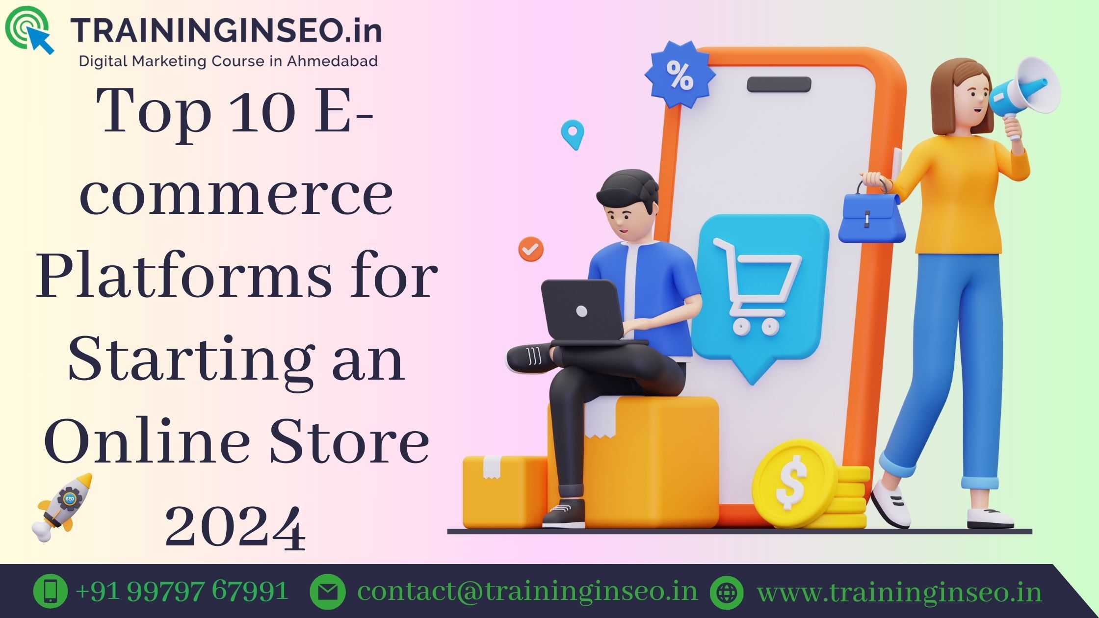 Top 10 E-commerce Platforms for Starting an Online Store 2024